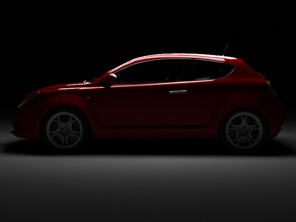 3d model alfa mito - Alfa Mito by fabelar