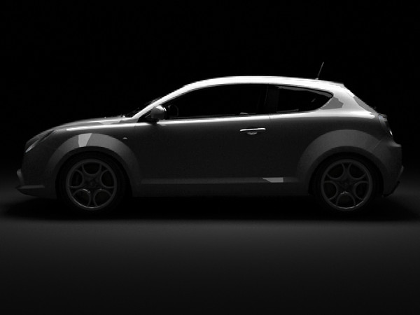 3d model alfa mito - Alfa Mito by fabelar