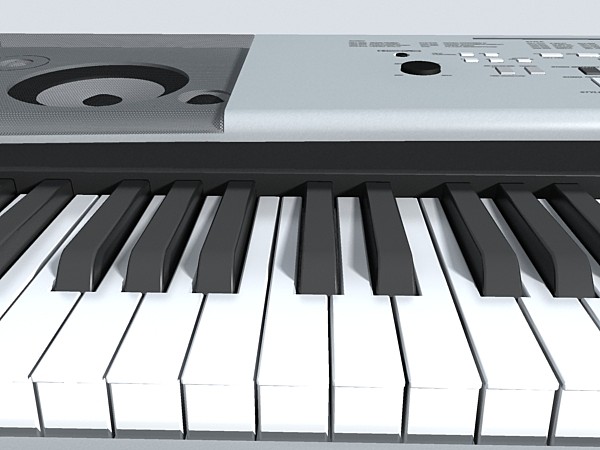 3d keyboard key model - keyboard by monkeyodoom