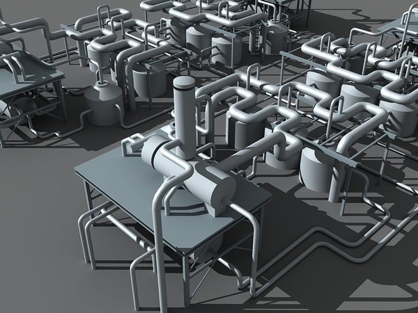3d industrial unit 1 - Industrial unit 1... by yusuf joher taherali
