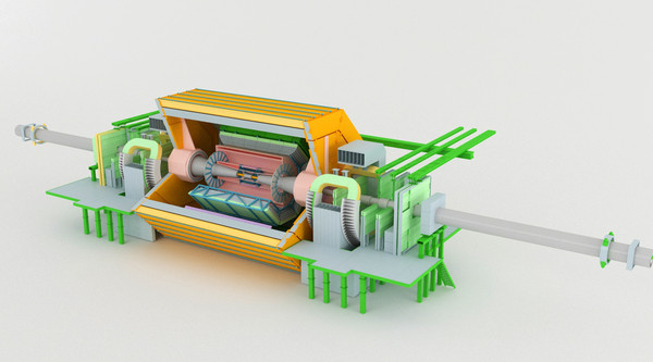3d large hadron collider lhc model - Large Hadron Collider (LHC) by Tornado Studio