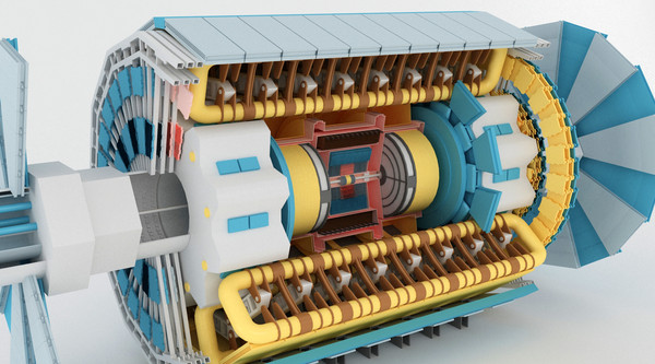 3d large hadron collider lhc model - Large Hadron Collider (LHC) by Tornado Studio