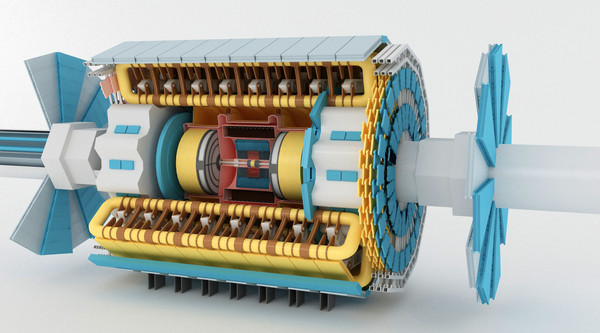 3d large hadron collider lhc model - Large Hadron Collider (LHC) by Tornado Studio