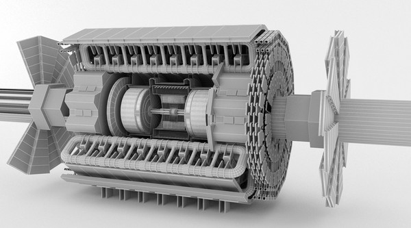 3d large hadron collider lhc model - Large Hadron Collider (LHC) by Tornado Studio