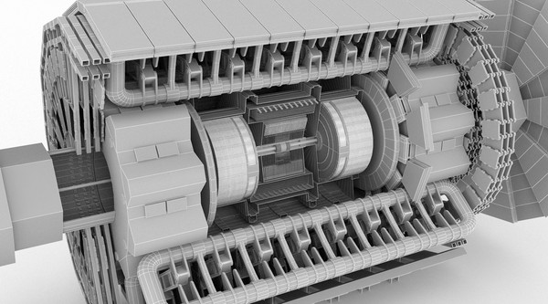 3d large hadron collider lhc model - Large Hadron Collider (LHC) by Tornado Studio