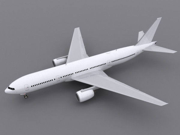 3dsmax - generic - 777-200 - Generic by foxxhound