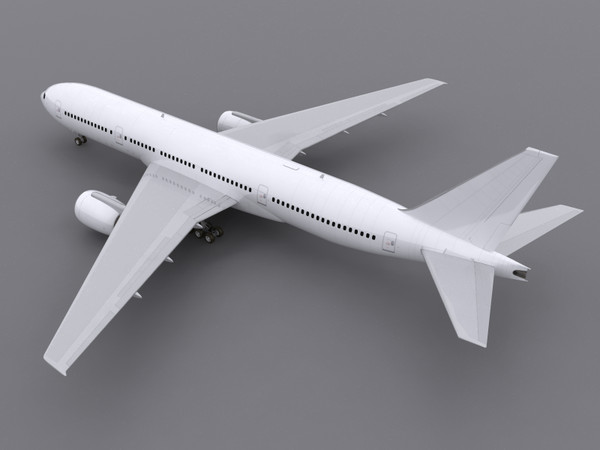 3dsmax - generic - 777-200 - Generic by foxxhound