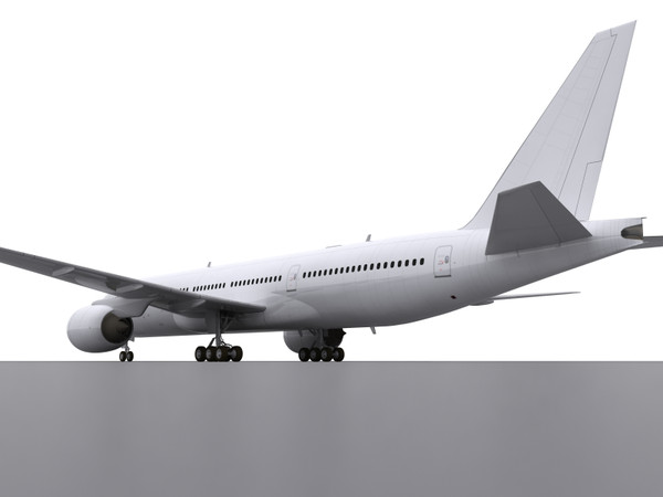 3dsmax - generic - 777-200 - Generic by foxxhound