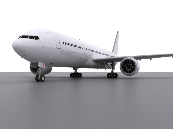 3dsmax - generic - 777-200 - Generic by foxxhound