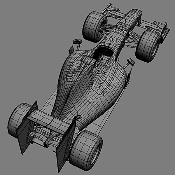 3ds formula 1 toro rosso - 2009 F1 Toro Rosso STR4 (car, helmets, steering wheel and seat) by anypixel