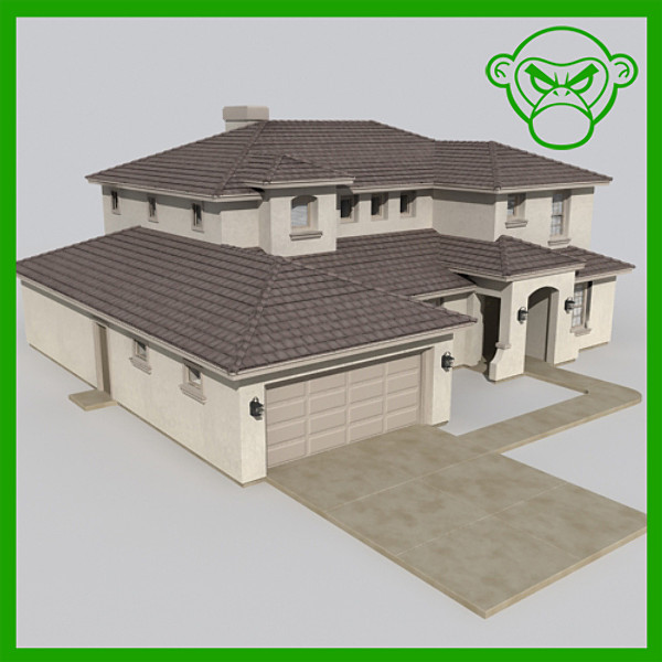 house set 3 max - house_set_3 by monkeyodoom