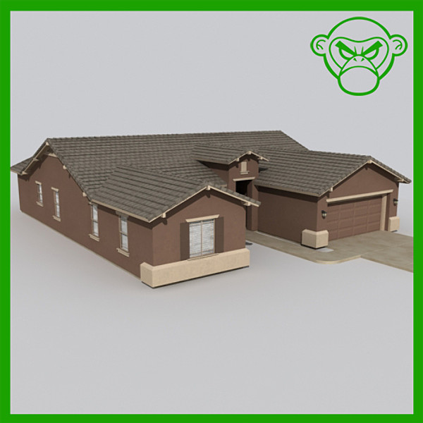 house set 3 max - house_set_3 by monkeyodoom
