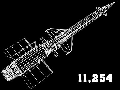 missiles russian sam 3d model - The Warheads by Alex Kontz