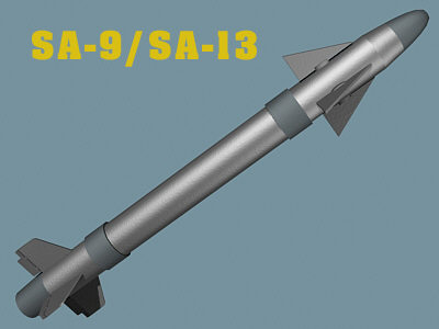 missiles russian sam 3d model - The Warheads by Alex Kontz
