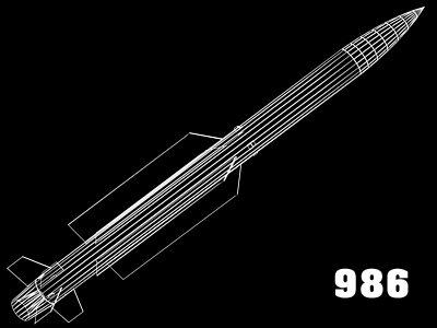 missiles russian sam 3d model - The Warheads by Alex Kontz