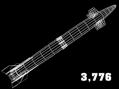 missiles russian sam 3d model - The Warheads by Alex Kontz
