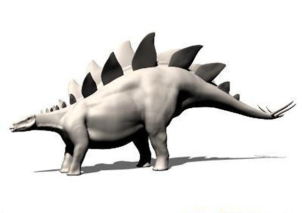 jurassic stegosaur dinosaurs estego 3d model - Amazing stegosaur by Virtual creator