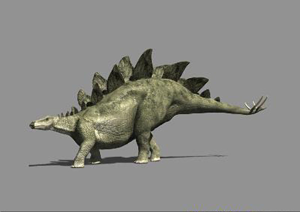 jurassic stegosaur dinosaurs estego 3d model - Amazing stegosaur by Virtual creator