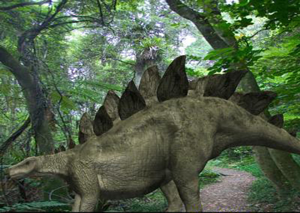 jurassic stegosaur dinosaurs estego 3d model - Amazing stegosaur by Virtual creator