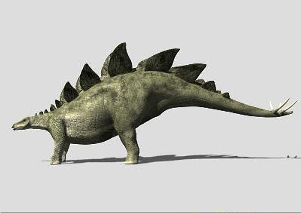 jurassic stegosaur dinosaurs estego 3d model - Amazing stegosaur by Virtual creator