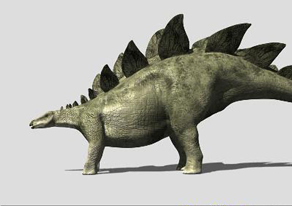 jurassic stegosaur dinosaurs estego 3d model - Amazing stegosaur by Virtual creator