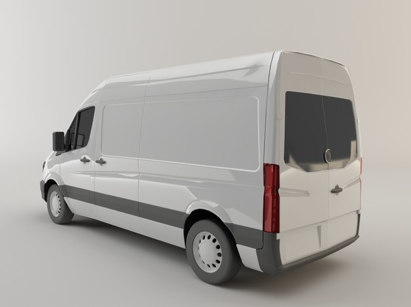 mercedes benz sprinter 3d model - Mercedes Benz Sprinter... by aldaris81