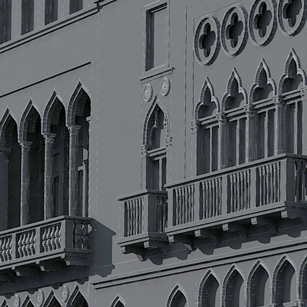 scene palaces house buildings 3ds - Venice Palaces - Grand Canal Scene by Til E