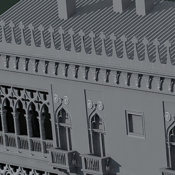 scene palaces house buildings 3ds - Venice Palaces - Grand Canal Scene by Til E