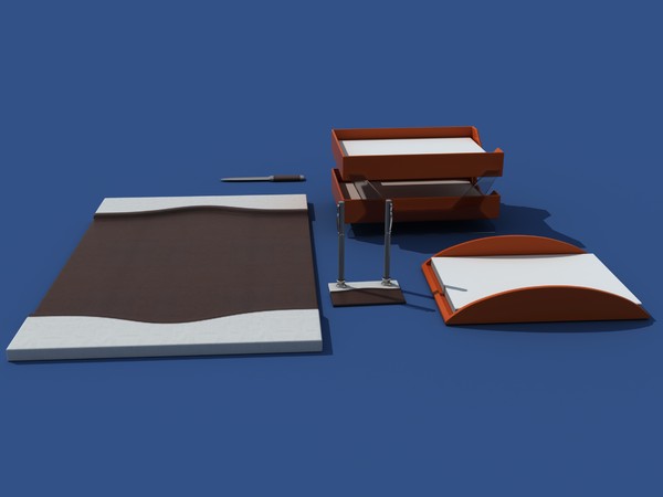 3ds office clutter - Office Clutter by RippleDesign