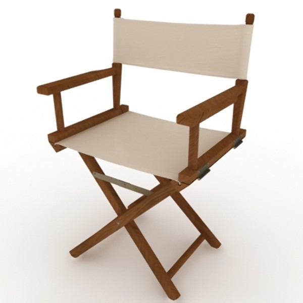 director chair 3d xsi - Director Chair by coboide