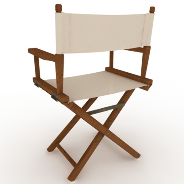 director chair 3d xsi - Director Chair by coboide