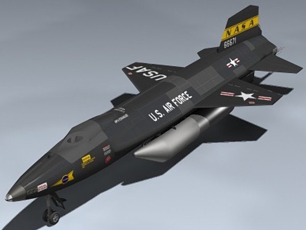 3ds max x-15 x-15a-2 - X-15A-2 by Mesh Factory