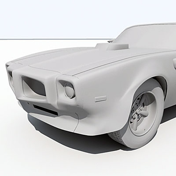 3d model pontiac trans 70 - Trans Am 1970 by QLEE