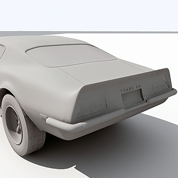 3d model pontiac trans 70 - Trans Am 1970 by QLEE