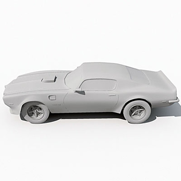 3d model pontiac trans 70 - Trans Am 1970 by QLEE