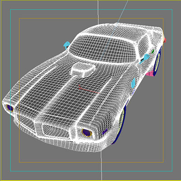 3d model pontiac trans 70 - Trans Am 1970 by QLEE