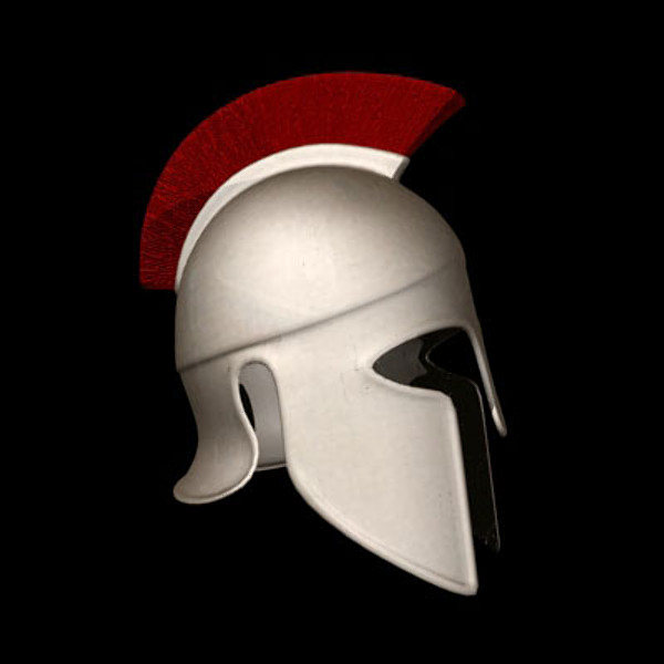 3ds greek corinthian helmet - Greek Hoplite Helmet by mostlysquare