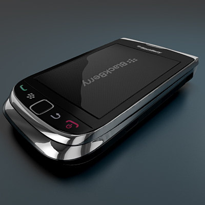 new blackberry 9800 torch 3d model - Blackberry 9800 Torch cell phone... by Leeift