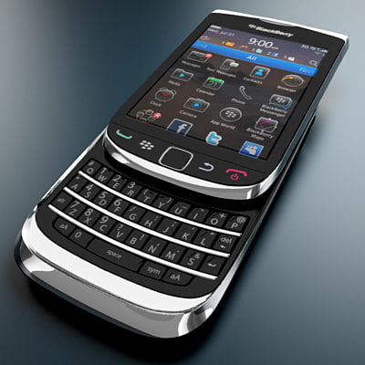 new blackberry 9800 torch 3d model - Blackberry 9800 Torch cell phone... by Leeift
