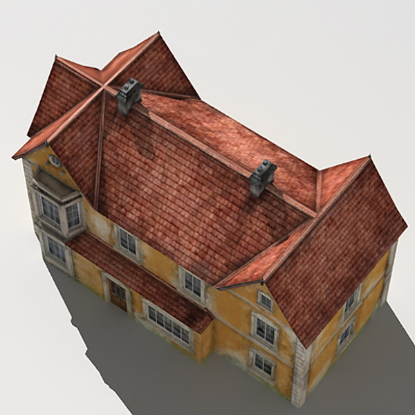 Realistic Old Building