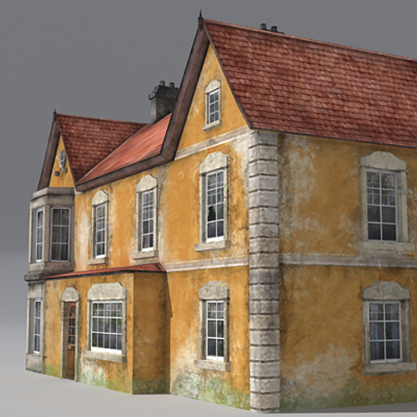 Realistic Old Building