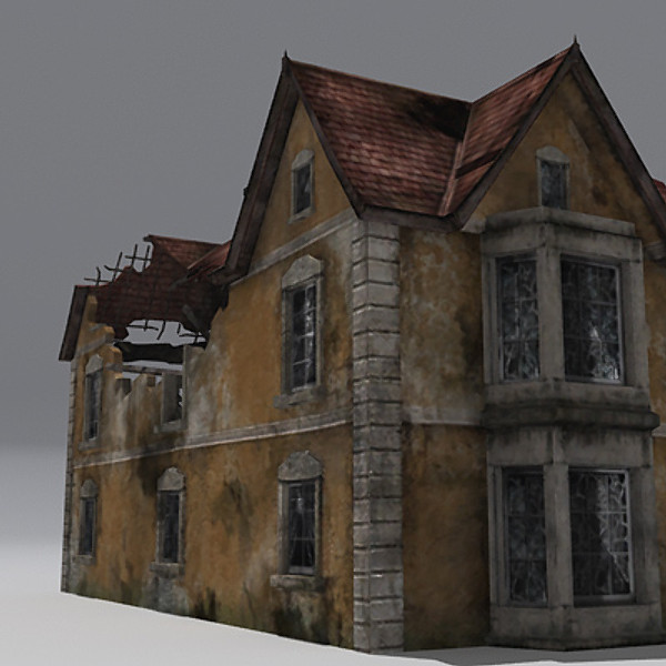 Realistic Old Building