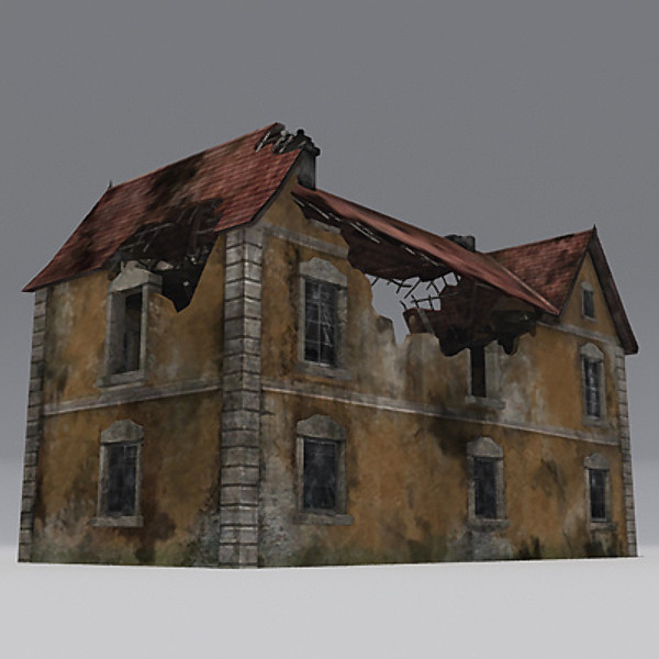 Realistic Old Building