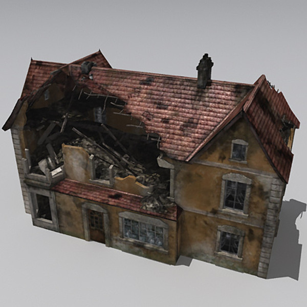 Realistic Old Building