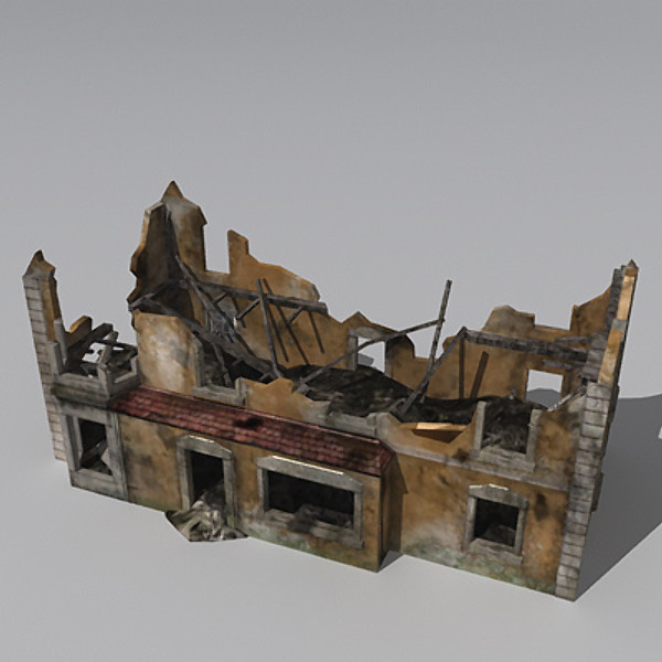Realistic Old Building