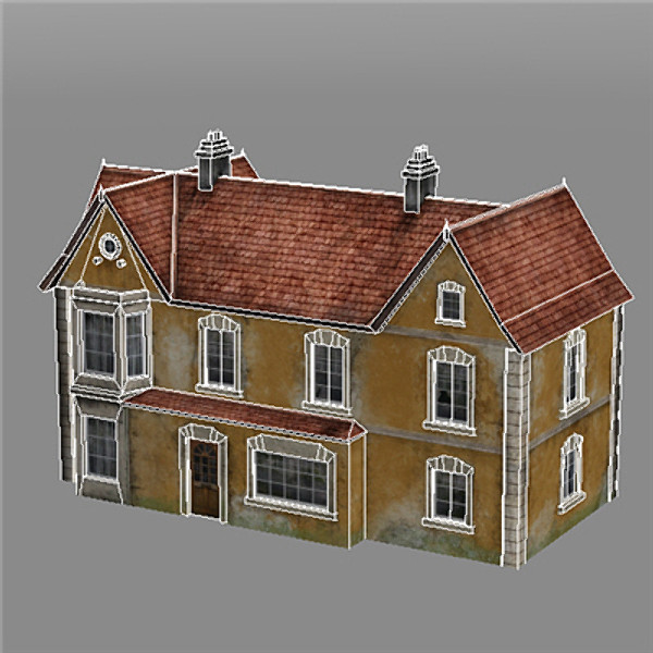 Realistic Old Building
