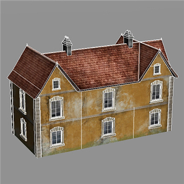 Realistic Old Building