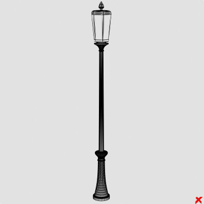 3d street lamps - Lamp street014-17.zip... by Fworx