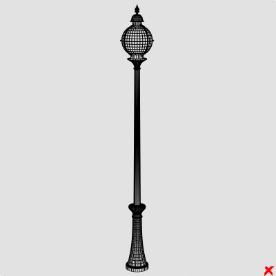 3d street lamps - Lamp street014-17.zip... by Fworx