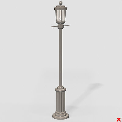 3d street lamps - Lamp street014-17.zip... by Fworx